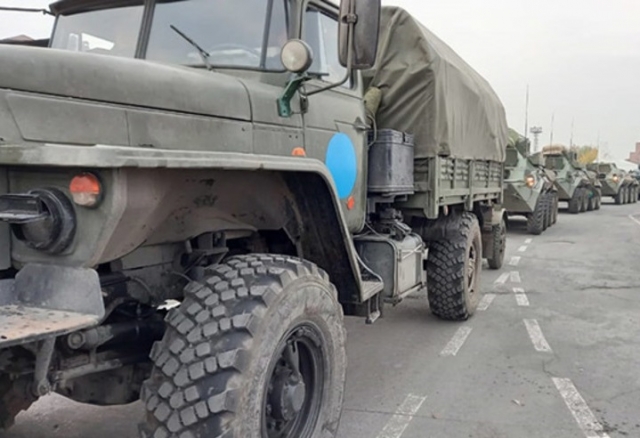 Миротворческие подразделения ВС РФ в Нагорном Карабахе 