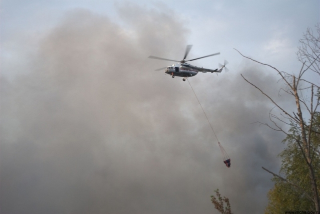 Лесной пожар в Сочи будут тушить с воздуха