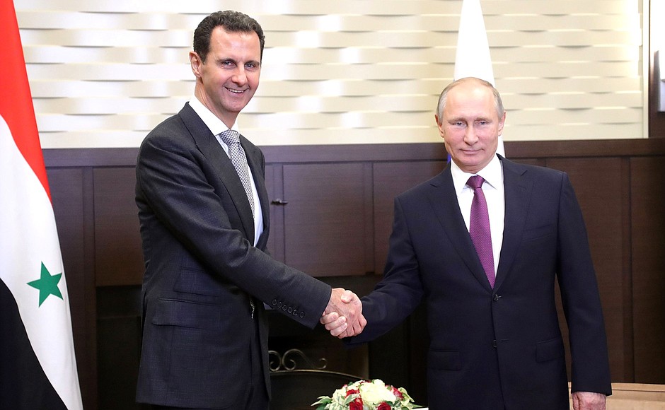 Путин раскрыл детали своего прошлогоднего визита в Сирию