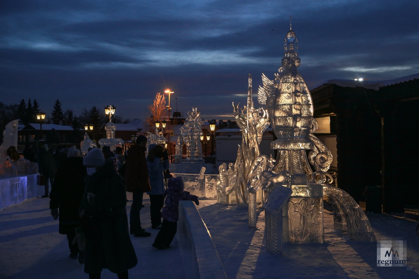 XV фестиваль-конкурс ледовых скульптур «Вифлеемская звезда»