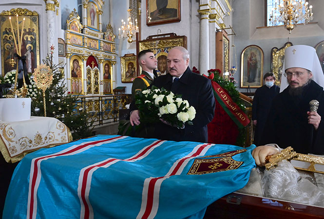 Лукашенко простился с митрополитом Филаретом