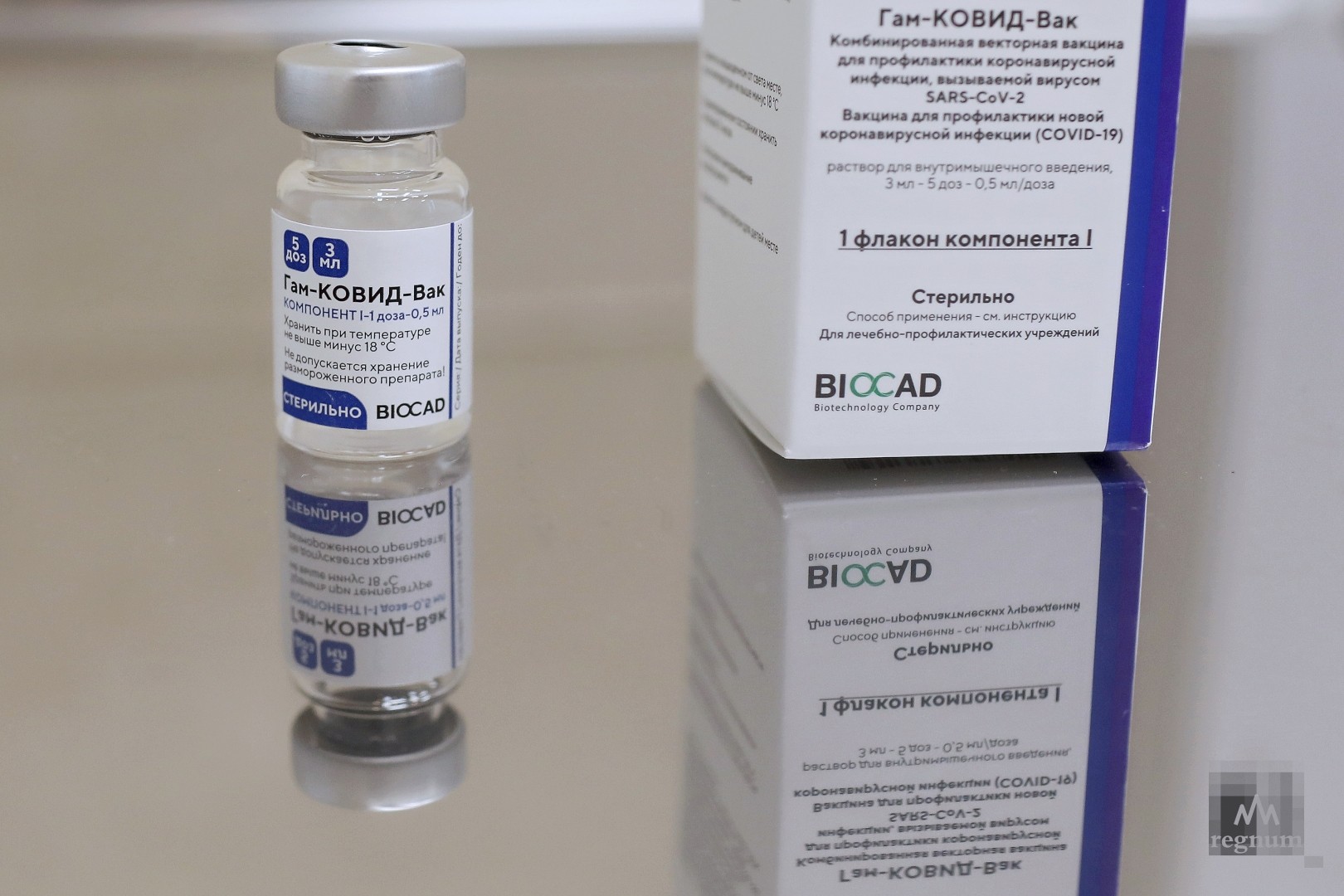 В Мурманскую область доставили 5400 доз вакцины от COVID-19