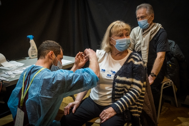 Вакцинация от коронавируса в Страсбурге