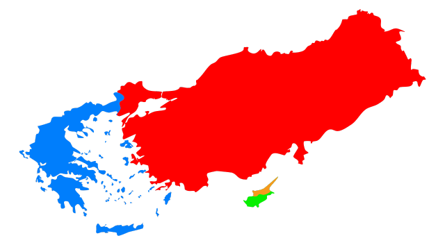 Турция, Греция и разделённый Кипр 