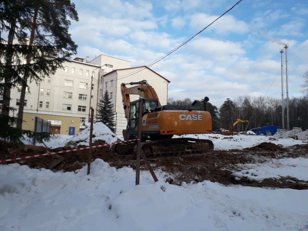 В Калуге строится новый корпус детской областной больницы