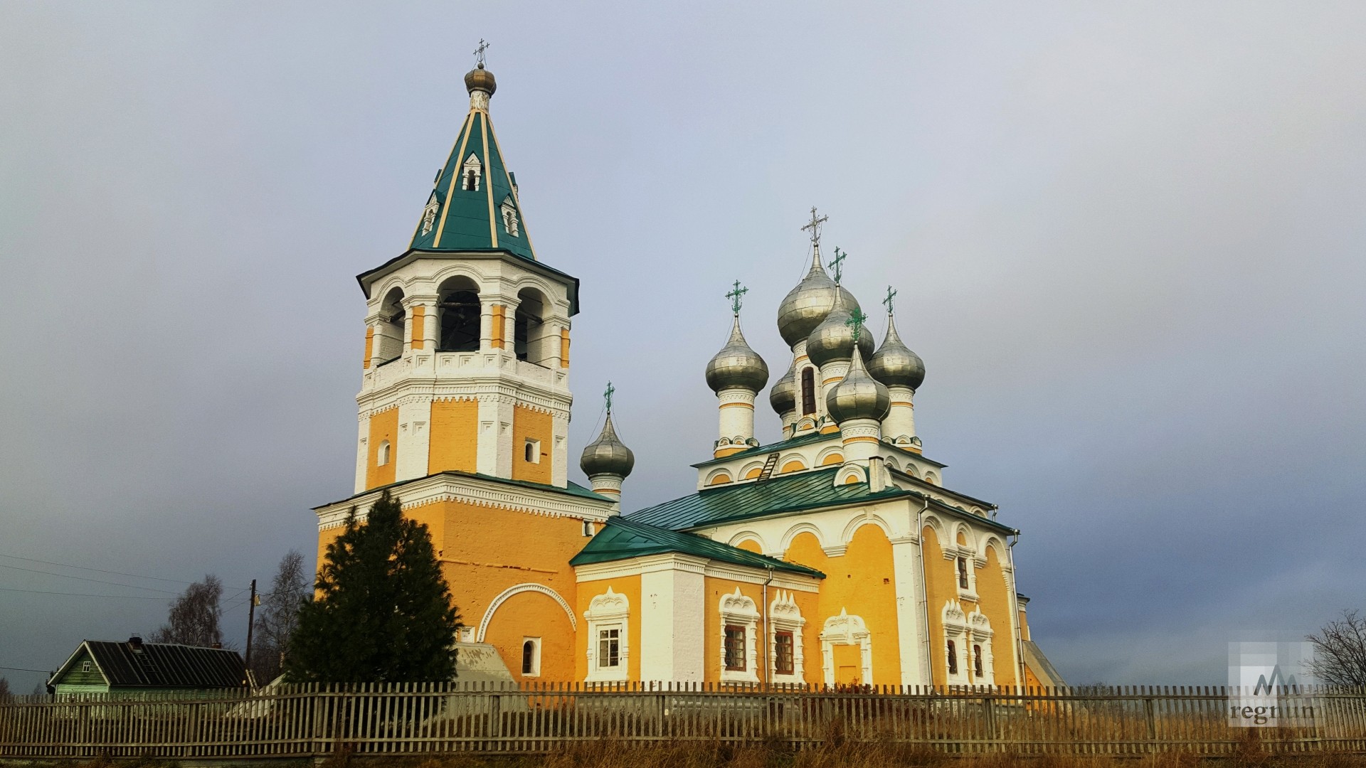 Церковь, где грамоте училась и учила сына мать Михаила Ломоносова