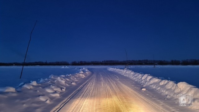 Северная Двина Архангельск зимой