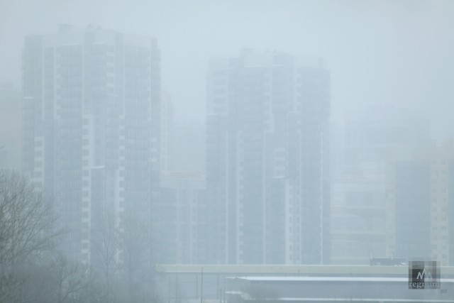 Туман в Санкт-Петербурге 