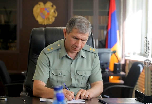 Начальник Генерального штаба ВС Армении, генерал-полковник Оник Гаспарян