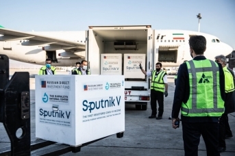 Партия вакцины «Спутник V» в Иране