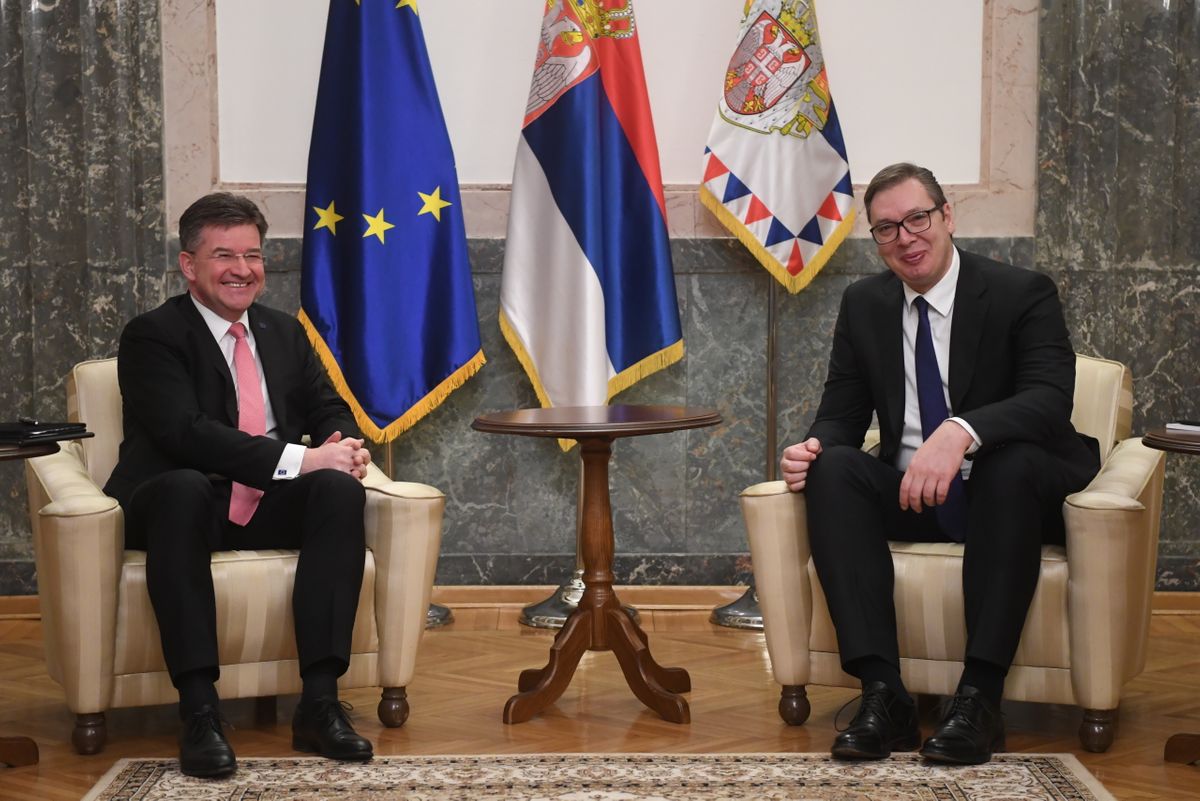 Двусторонние переговоры. Вучич ЕС. Косово Сербия Вучич.