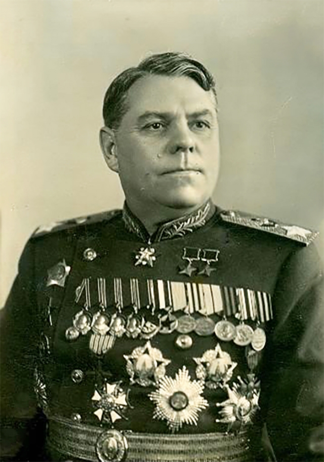 Александр Михайлович Василевский. 1950-е