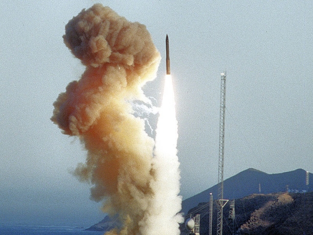 Пуск ракеты Minuteman III 
