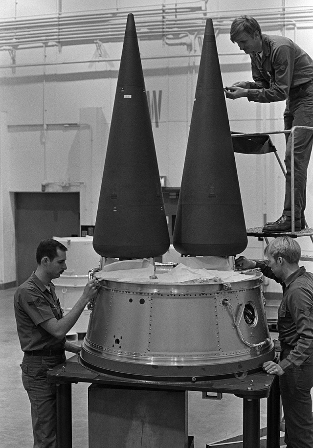 Разделяющаяся головная часть межконтинентальной баллистической ракеты Minuteman III 