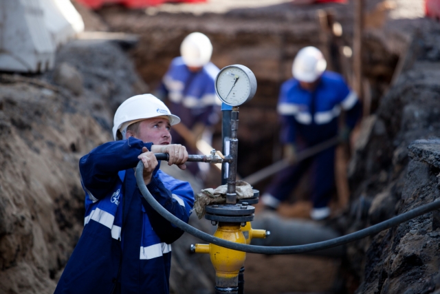 Строительство газопровода Gazprom.ru
