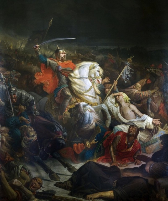 Адольф Ивон. Куликовская битва. 1853
