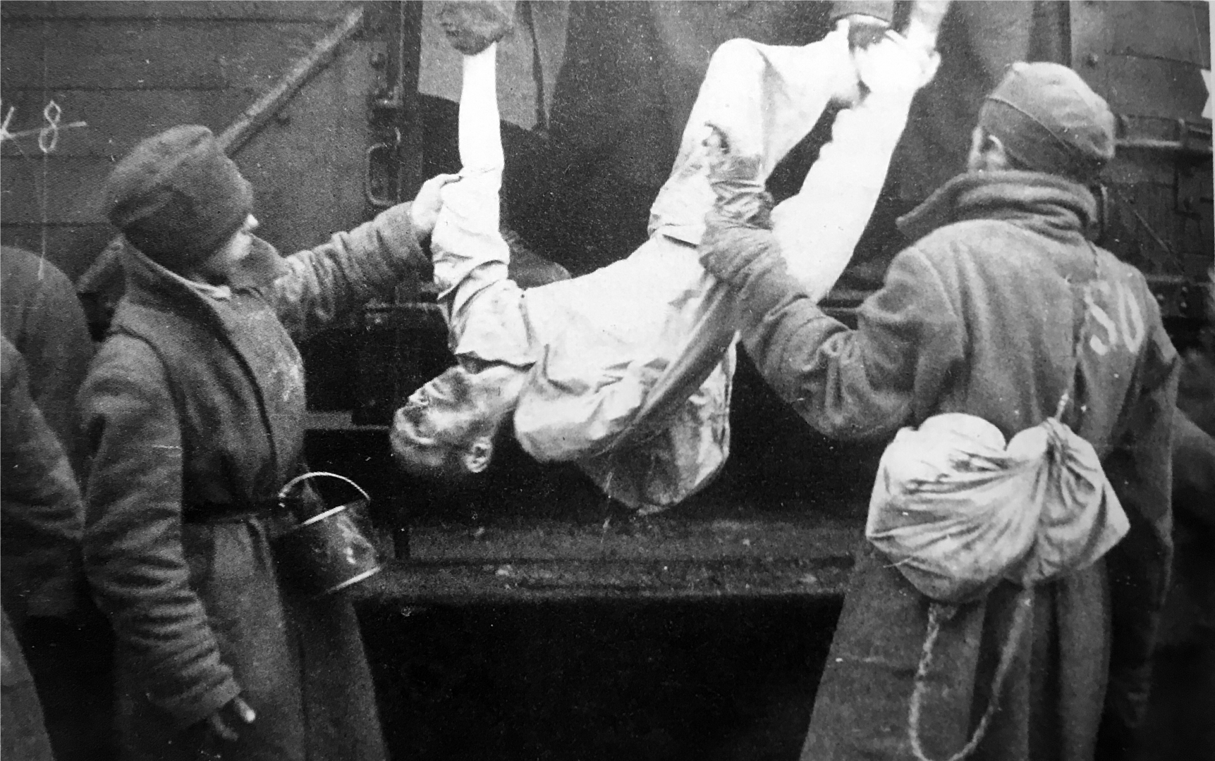 Советский военнопленный, умерший в вагоне в 1941 году