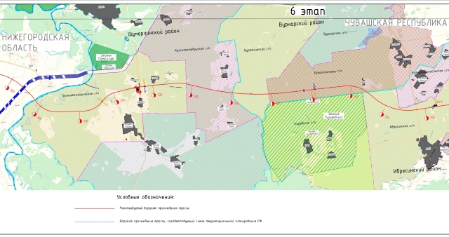 М 12 трасса схема на карте