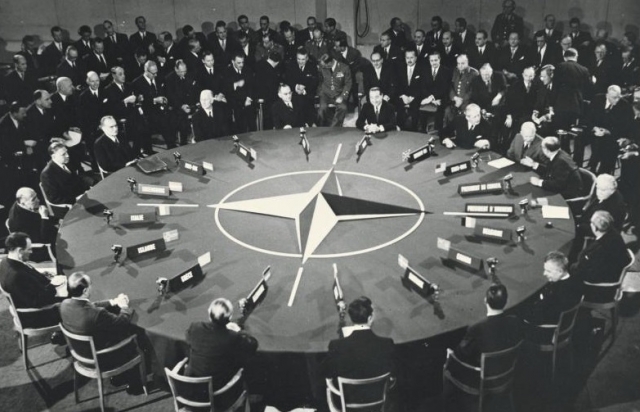 Заседание НАТО. 1949