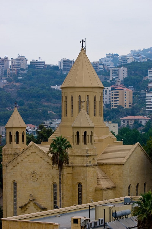 Место заседания Киликийского католикосата Армянской апостольской церкви — Собор Святого Григория Просветителя, Ливан 