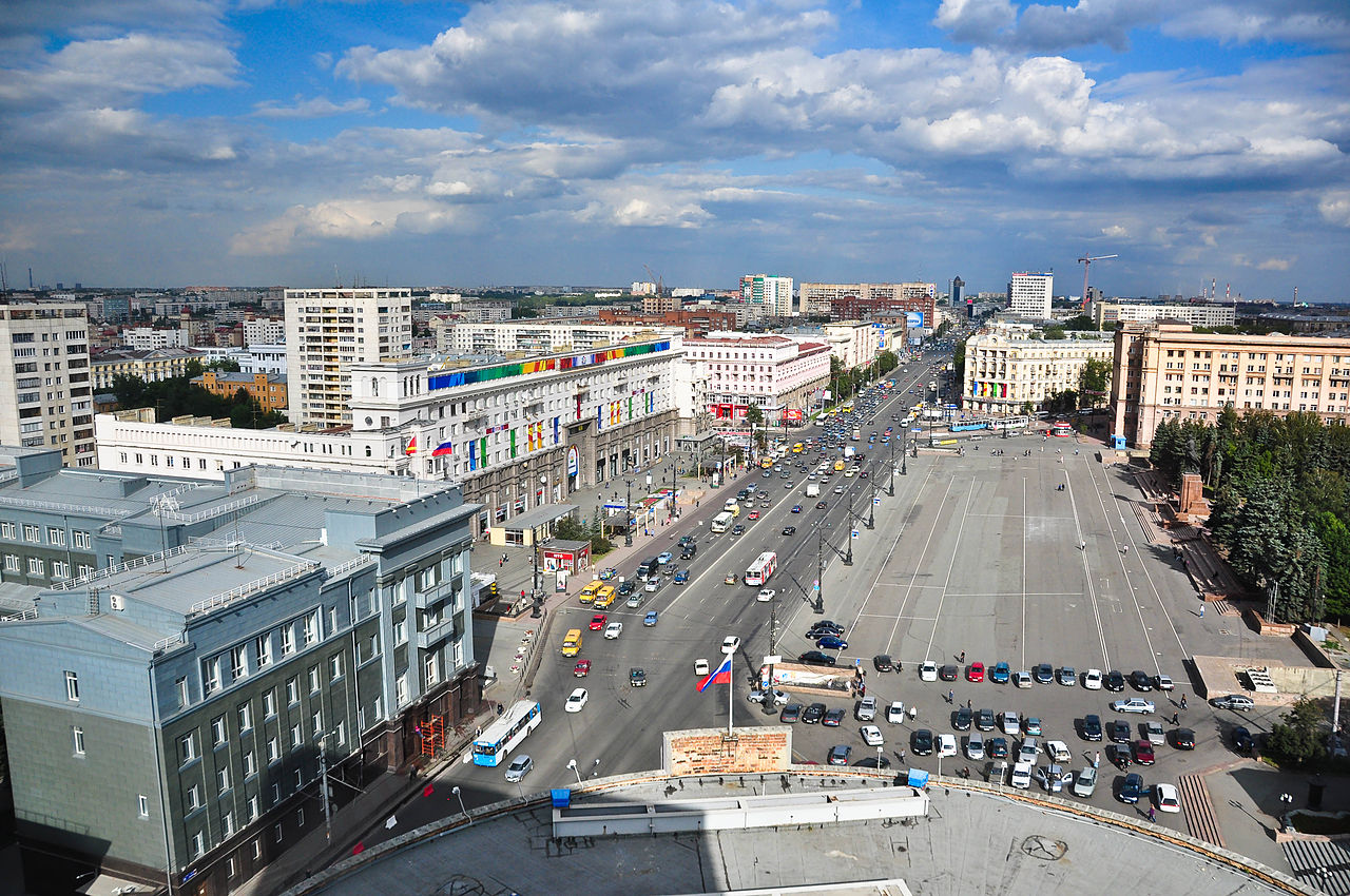 Челябинск фото сверху