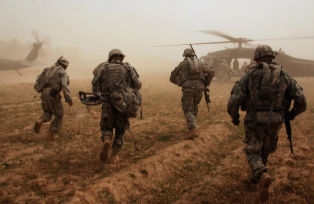 Американские солдаты в Ираке  