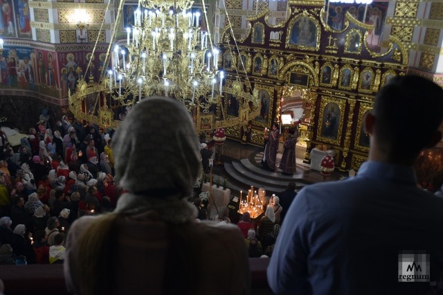 Свято Никольский собор Евпатория внутри