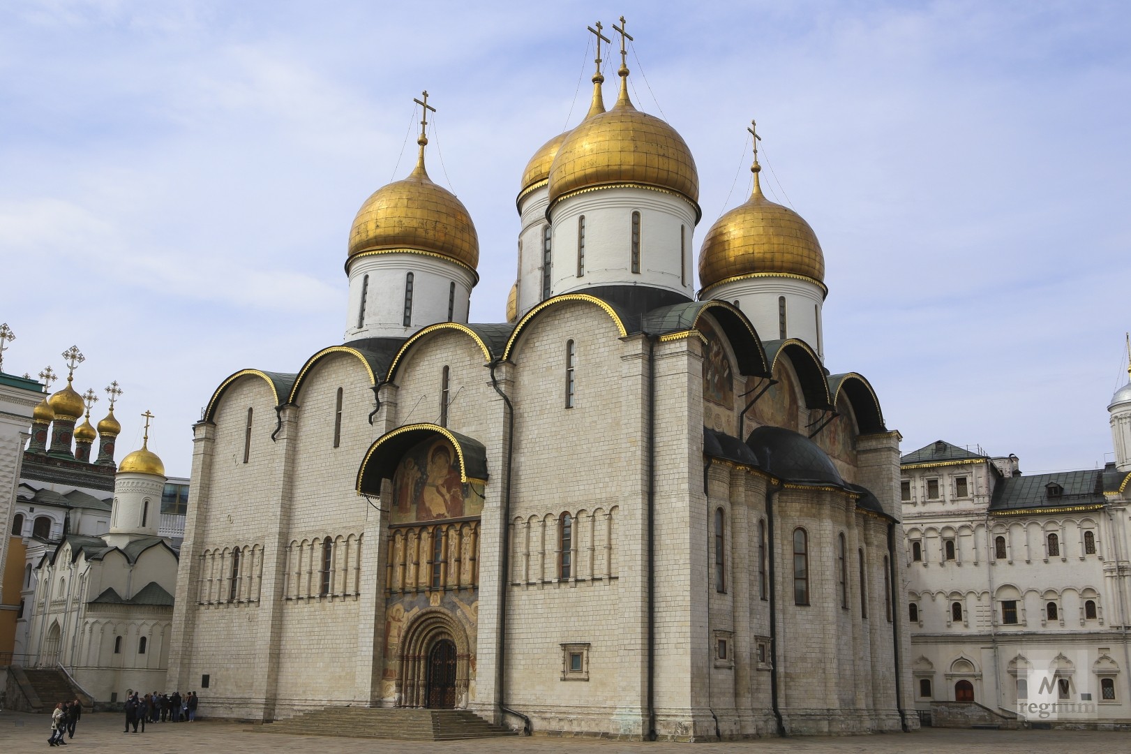 Успенский собор Московского Кремля фасад