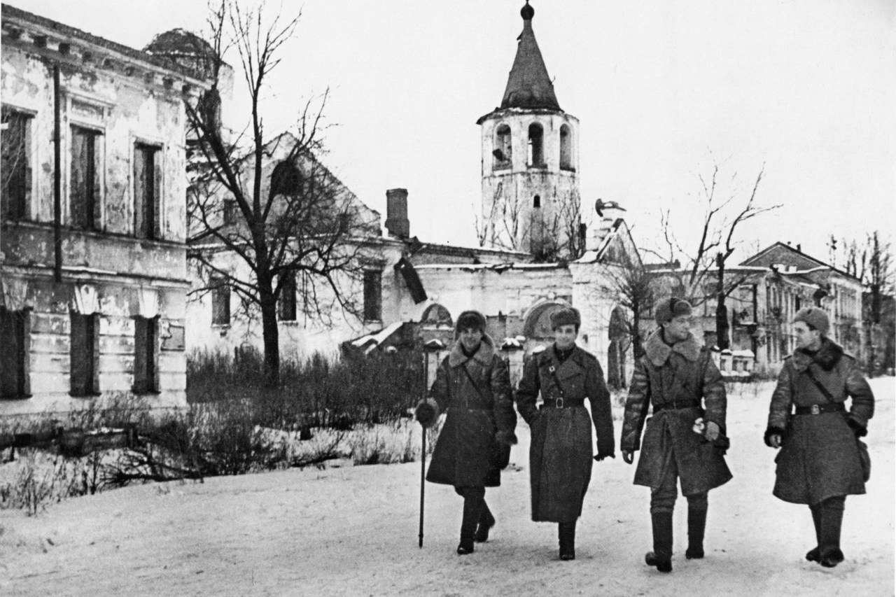 Освобождение Новгорода 20 января 1944 года