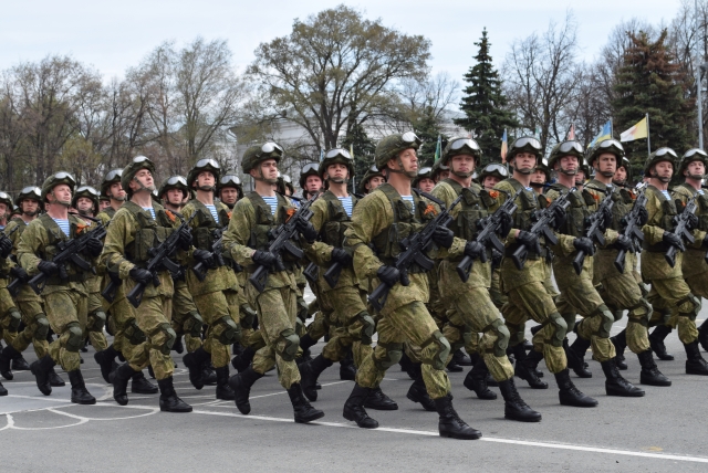 На параде Победы в Ульяновске