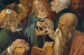 Альбрехт Дюрер. Иисус среди врачей, 1506