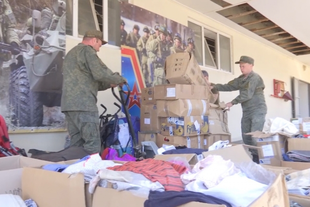 Российские миротворцы доставили в Степанакерт