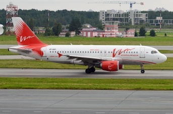 Самолет авиакомпании ВИМ-Авиа 