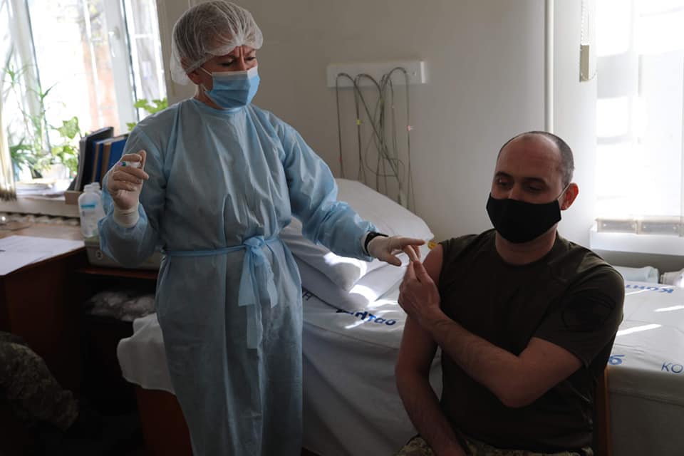 Вакцинация от коронавируса. Украина