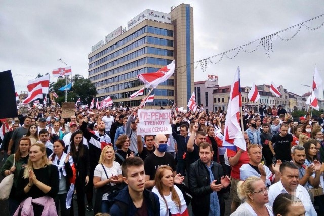 Акции протеста в Минске осенью 2020 года