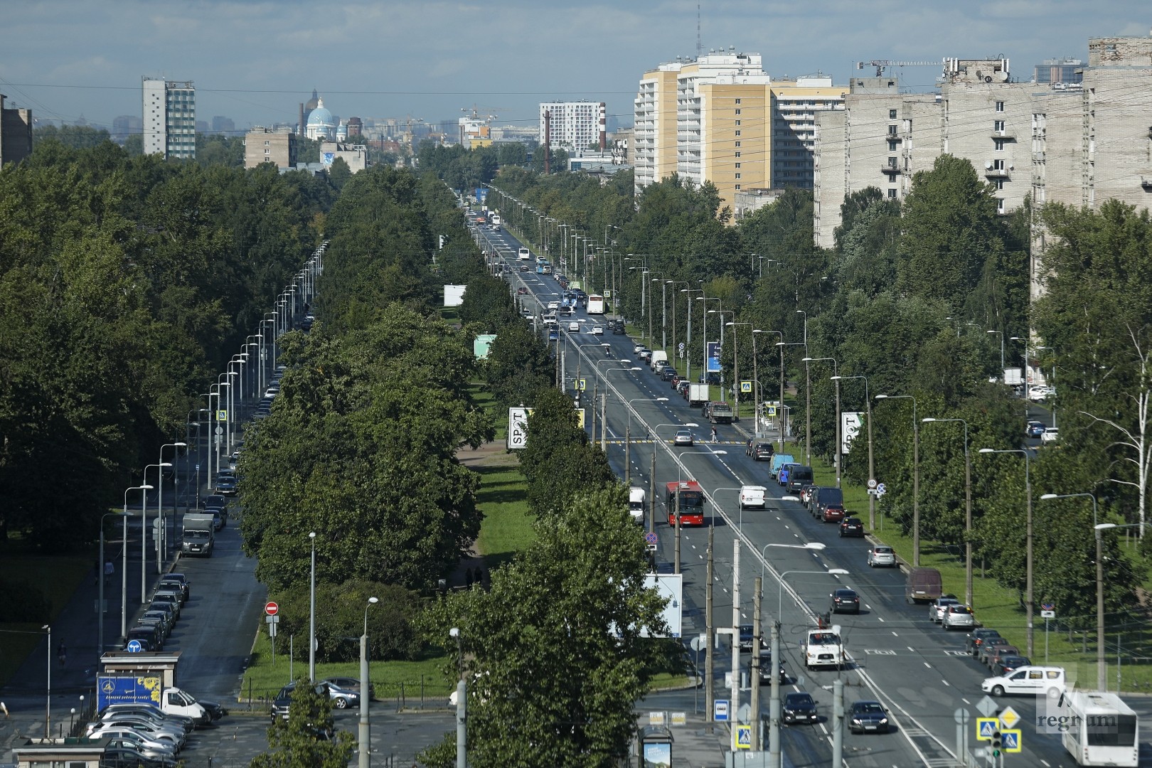 Развязка над московским проспектом