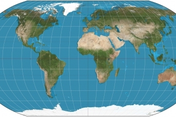 Оригинальная карта мира 