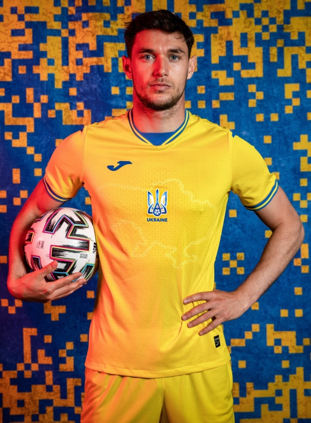 Новая форм сборной Украины по футболу