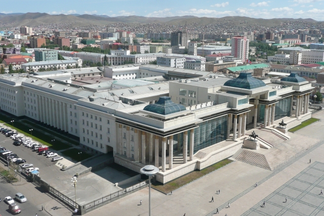 Здание правительства Монголии 