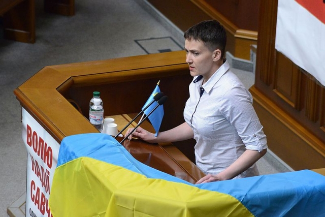 Надеждв Савченко. Верховная Рада Украины 