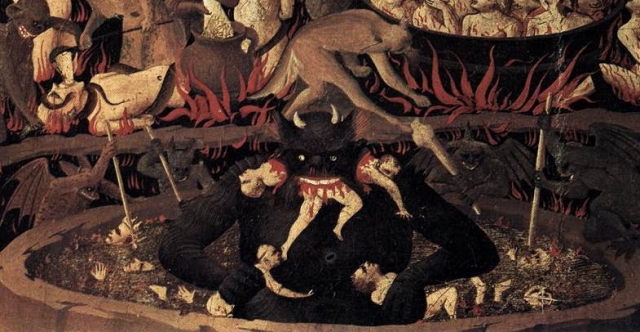 Фра Анджелико. Фрагмент алтаря «Страшный Суд». 1431