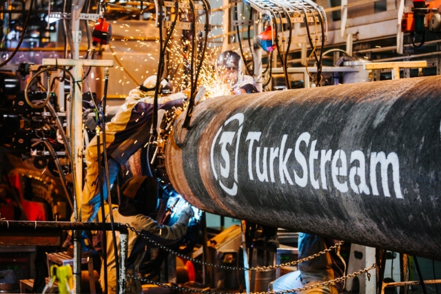 Строительство газопровода «Турецкий поток»