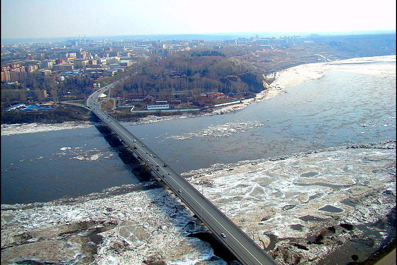 Мост река ока кашира