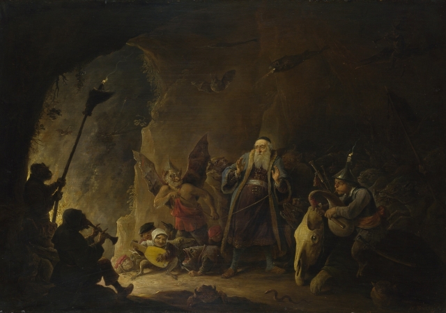 Давид Тэнирс Младший. Богача ведут в ад. 1647