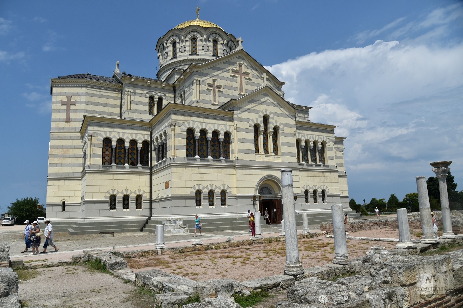 владимирский собор в херсонесе до реставрации
