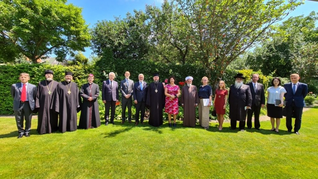Встреча представителей Всеукраинского совета Церквей с дипломатами G7. 9 июля 2021 года, Киев