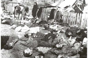 Жертвы Волынской резни. 1943