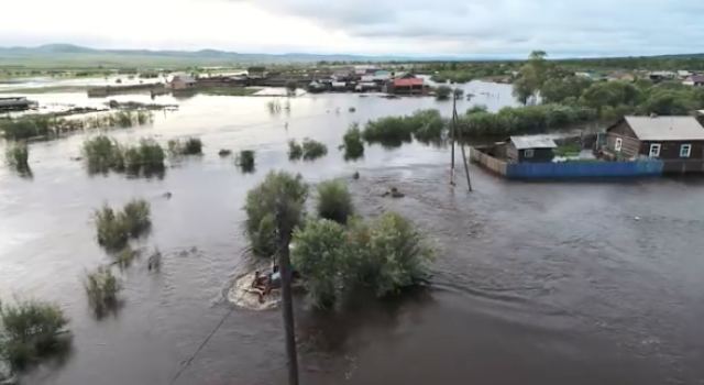 Наводнение в Забайкалье