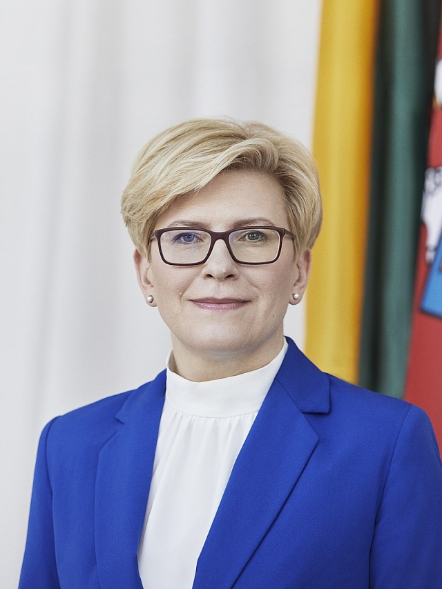 Премьер-министр Литвы Ингрида Шимоните