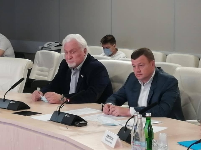 Оперативное совещание в администрации Тамбовской области под председательством губернатора Александра Никитина